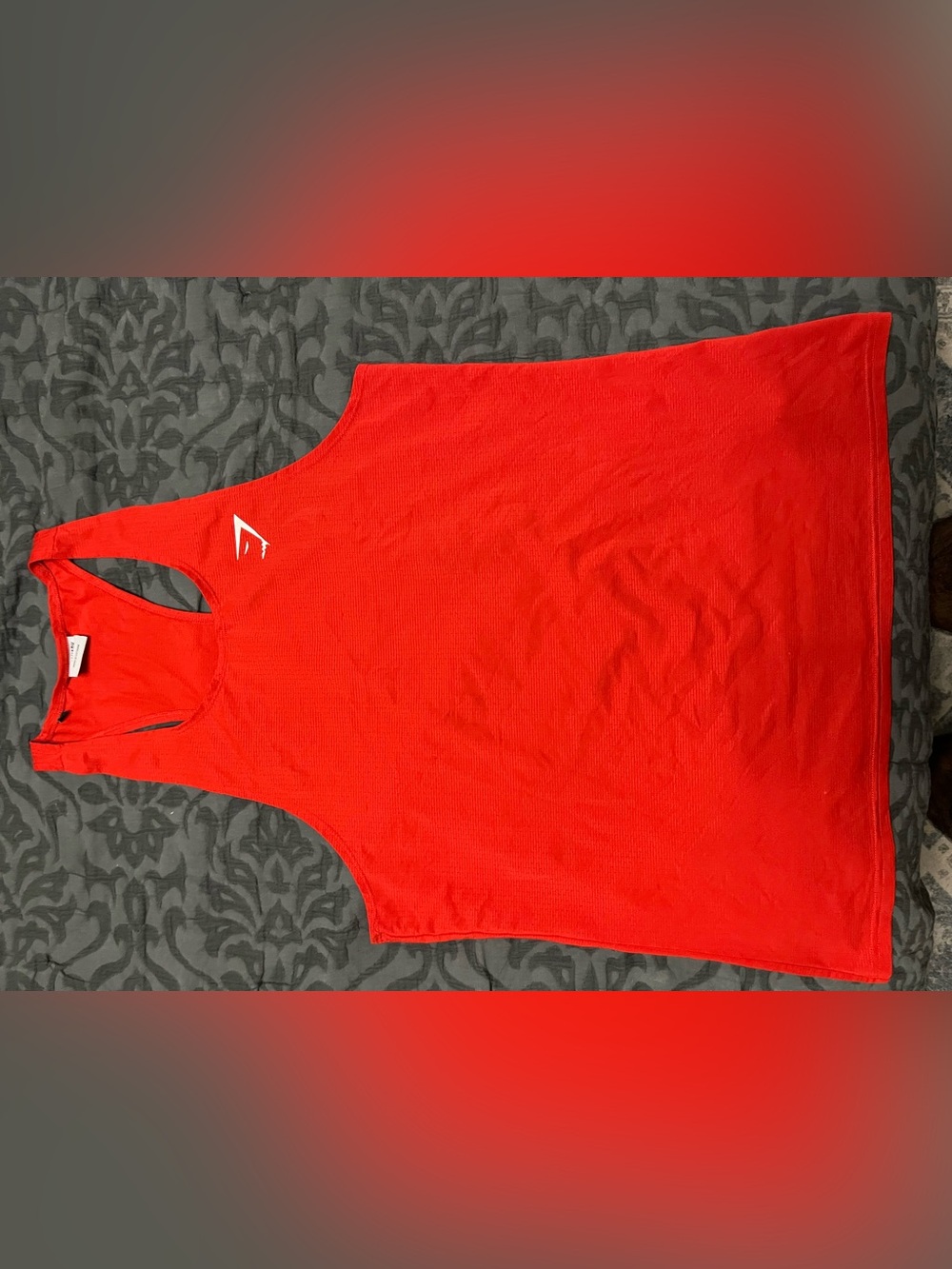 Gymshark Women’s Bright Red Racerback Tank